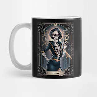 Funny Tarot Card : The Diva Mug